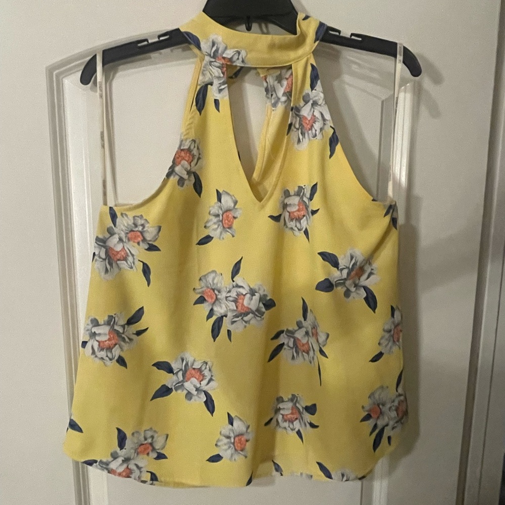 Yellow Floral size L